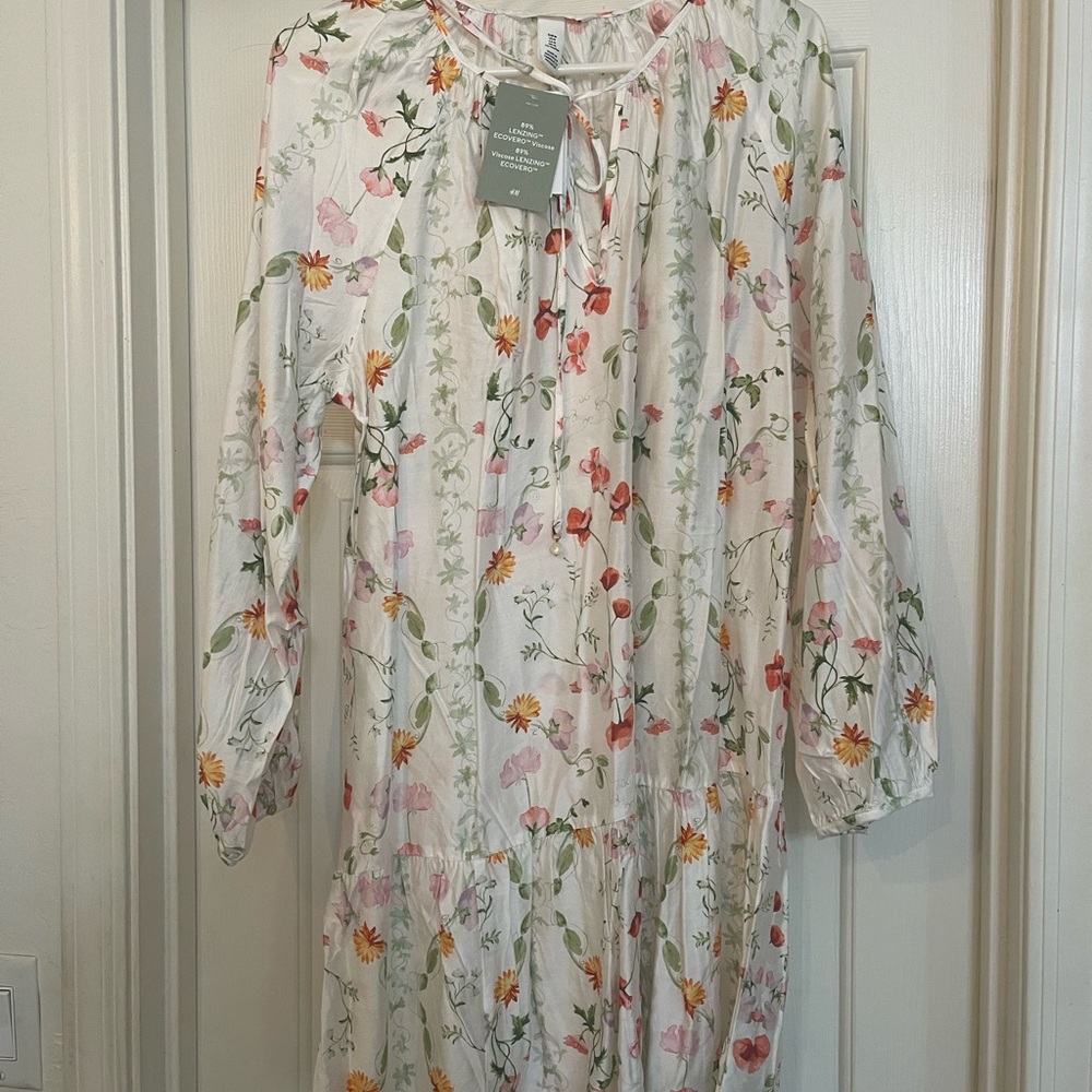 H&M Floral Mini Dress NWT